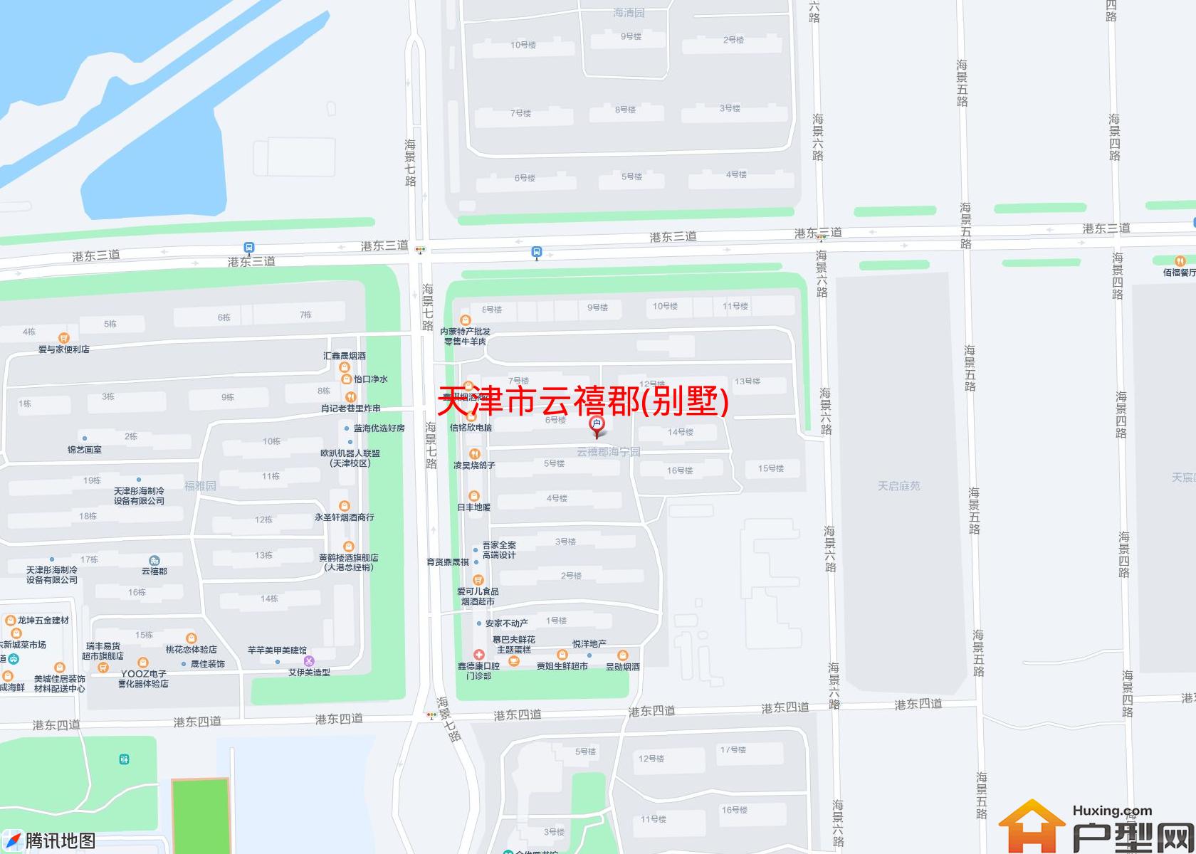 云禧郡(别墅)小区 - 户型网