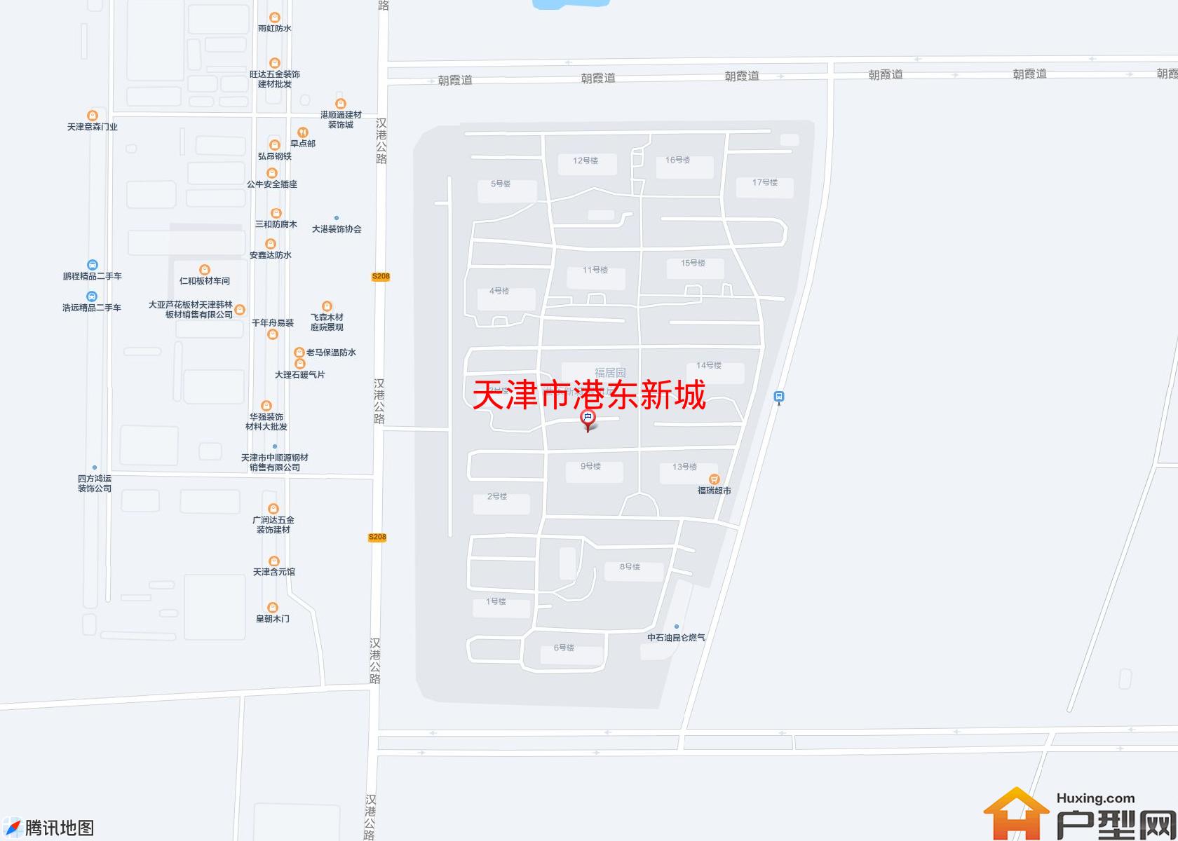 港东新城小区 - 户型网