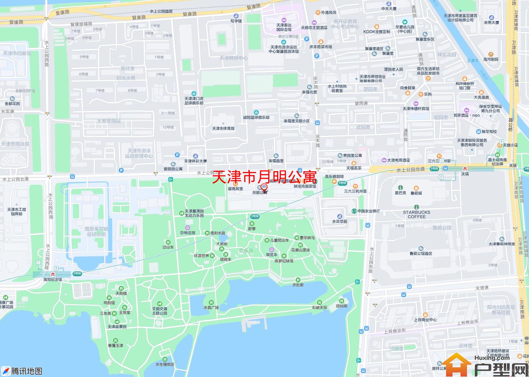 月明公寓小区 - 户型网