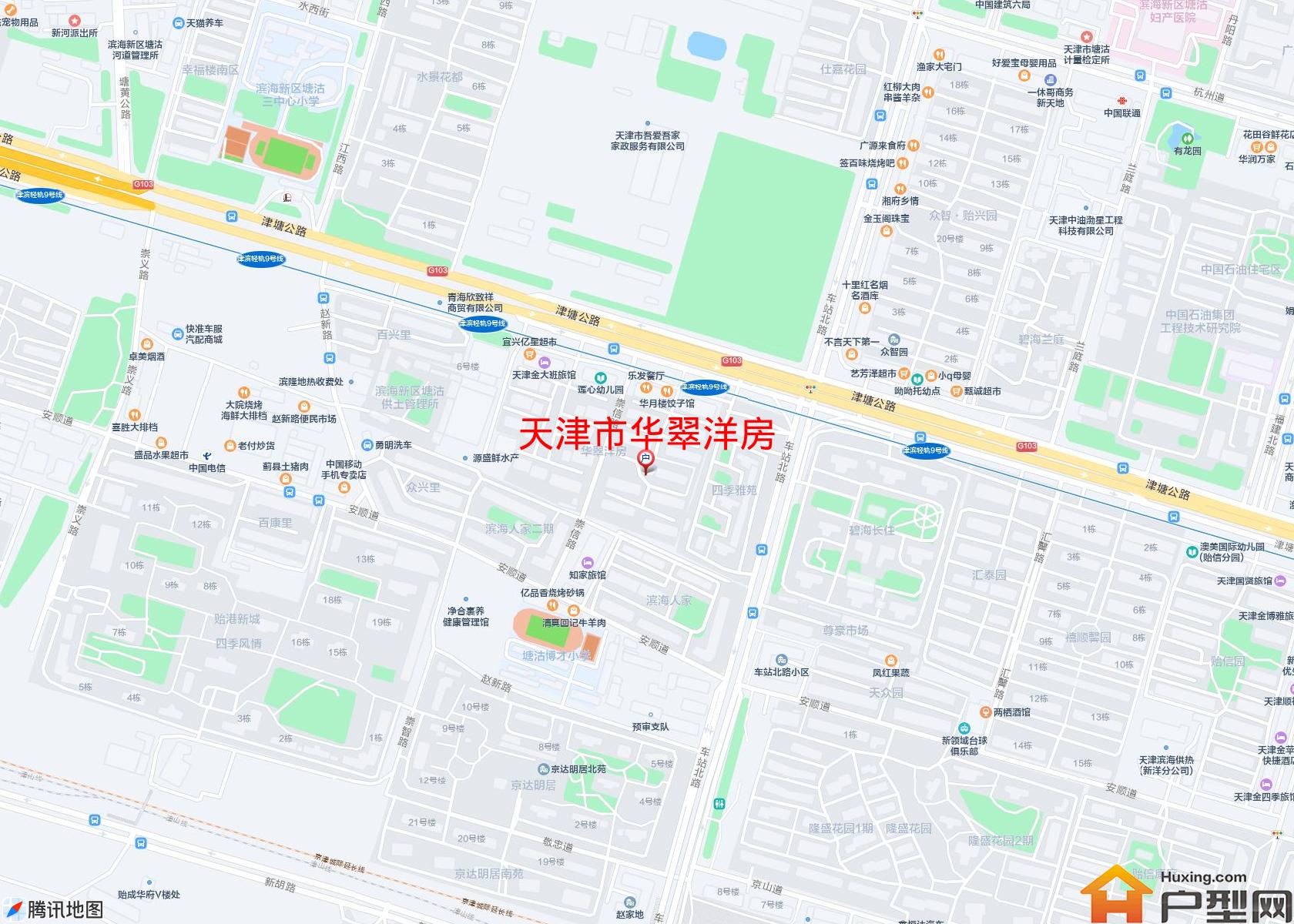 华翠洋房小区 - 户型网 华翠洋房小区 - 户型网