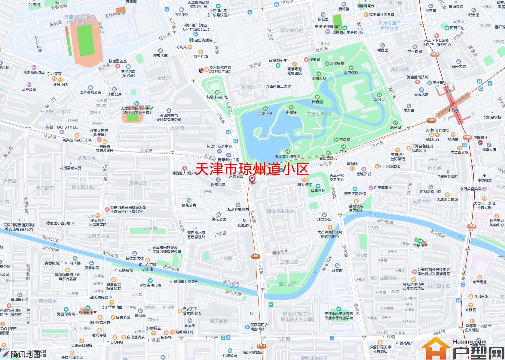 琼州道小区小区 - 户型网