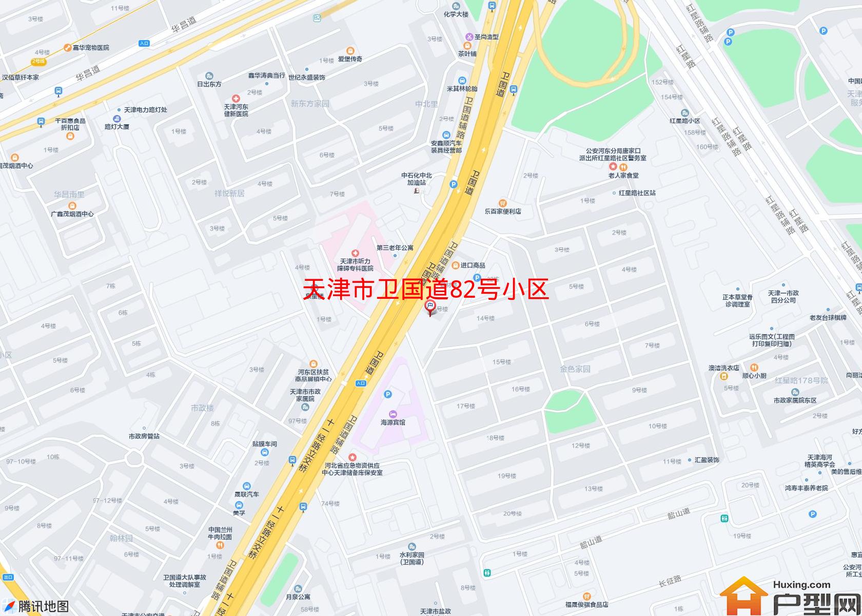 卫国道82号小区小区 - 户型网