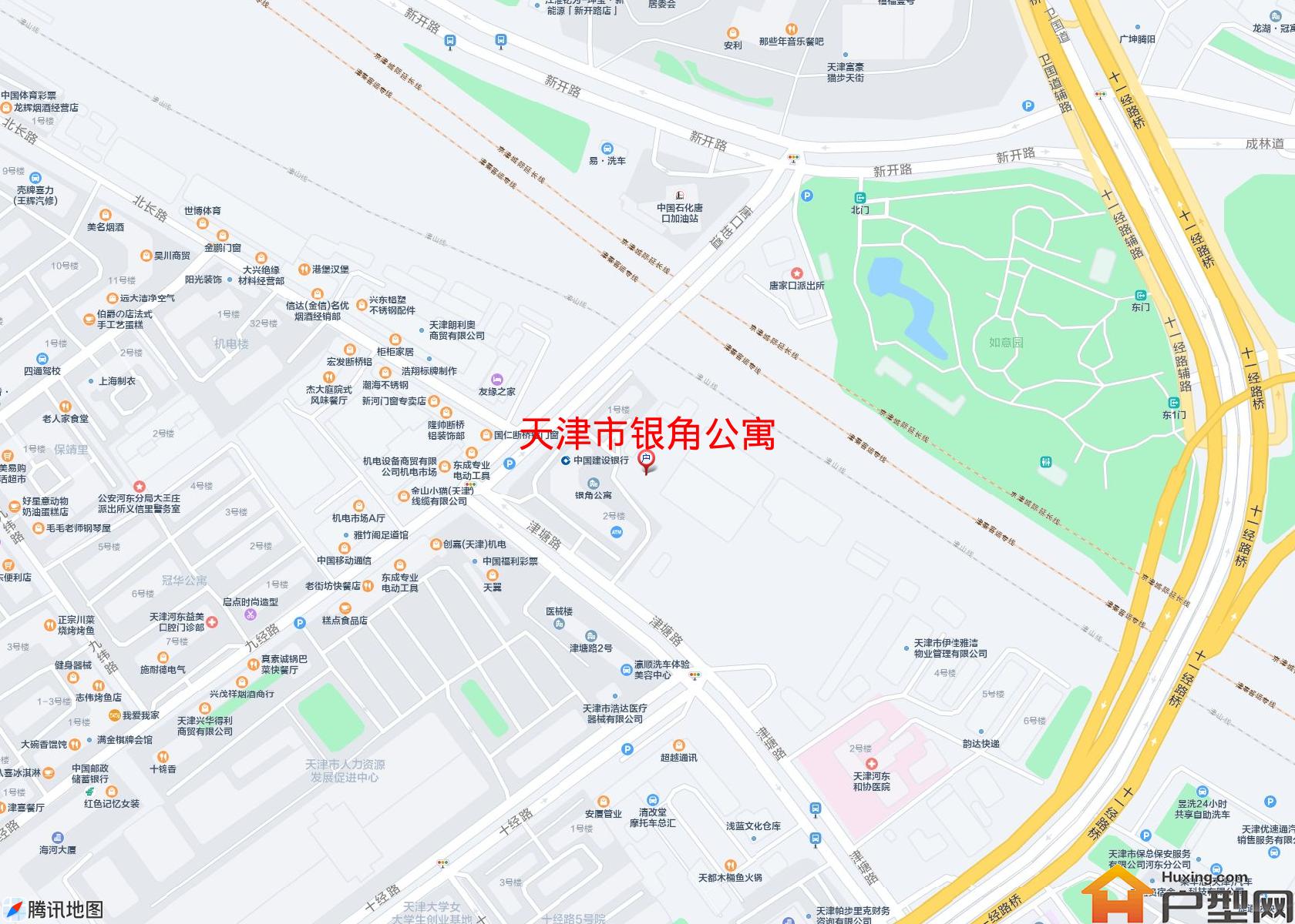 银角公寓小区 - 户型网
