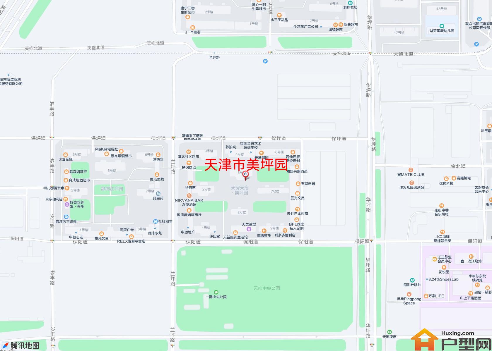 美坪园小区 - 户型网