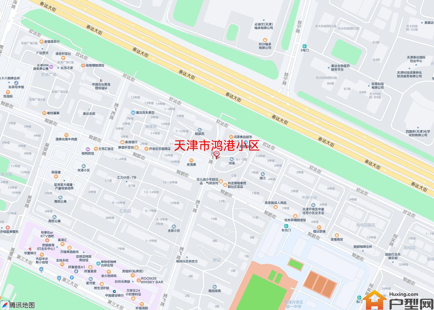鸿港小区小区 - 户型网