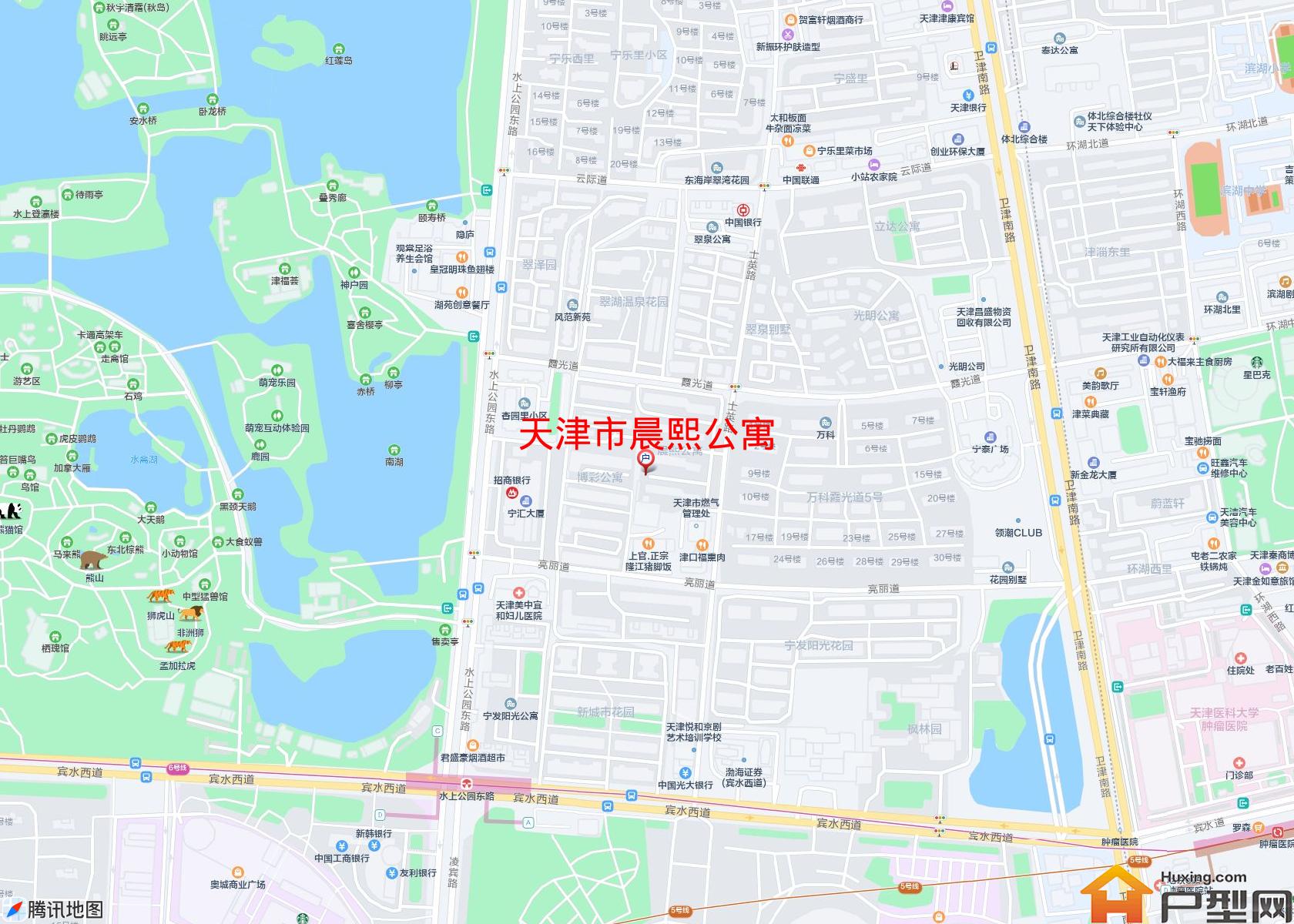 晨熙公寓小区 - 户型网