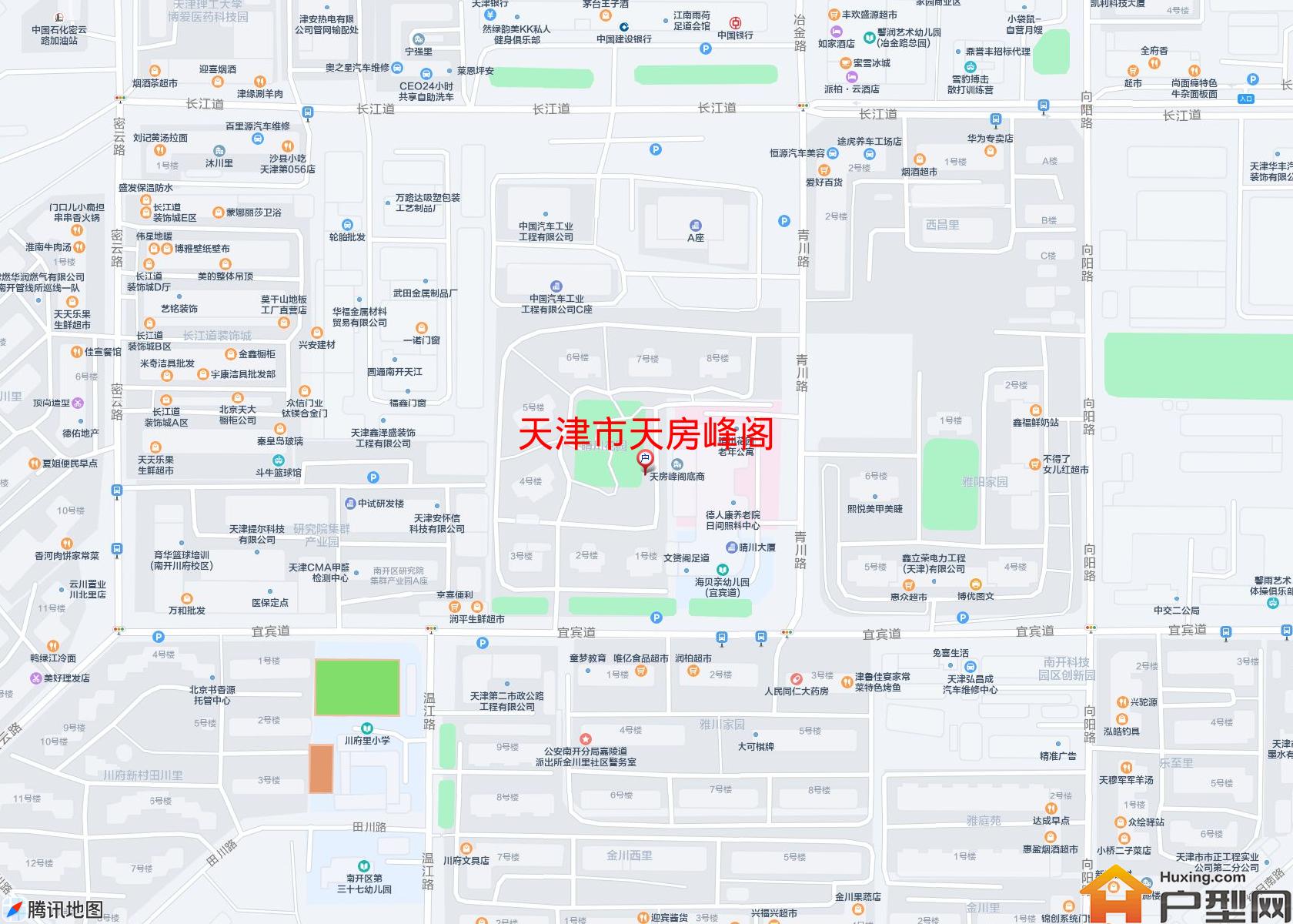 天房峰阁小区 - 户型网