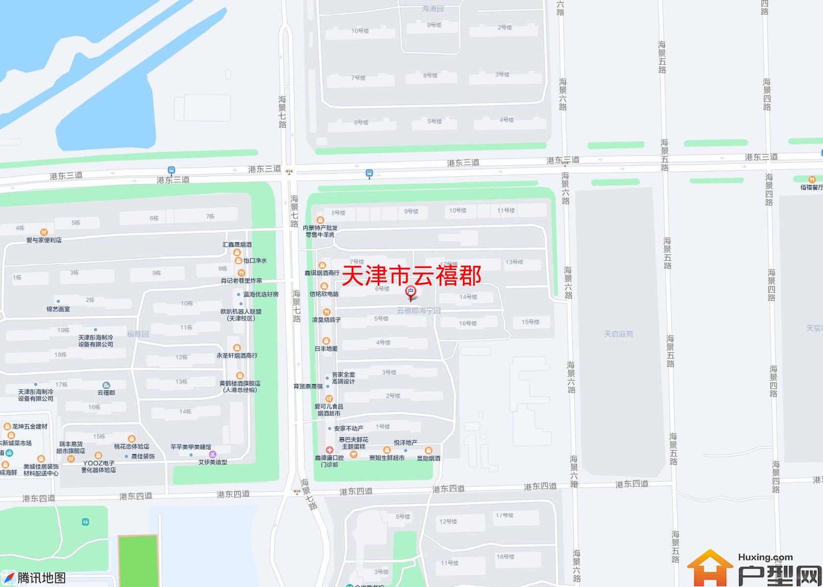 云禧郡小区 - 户型网