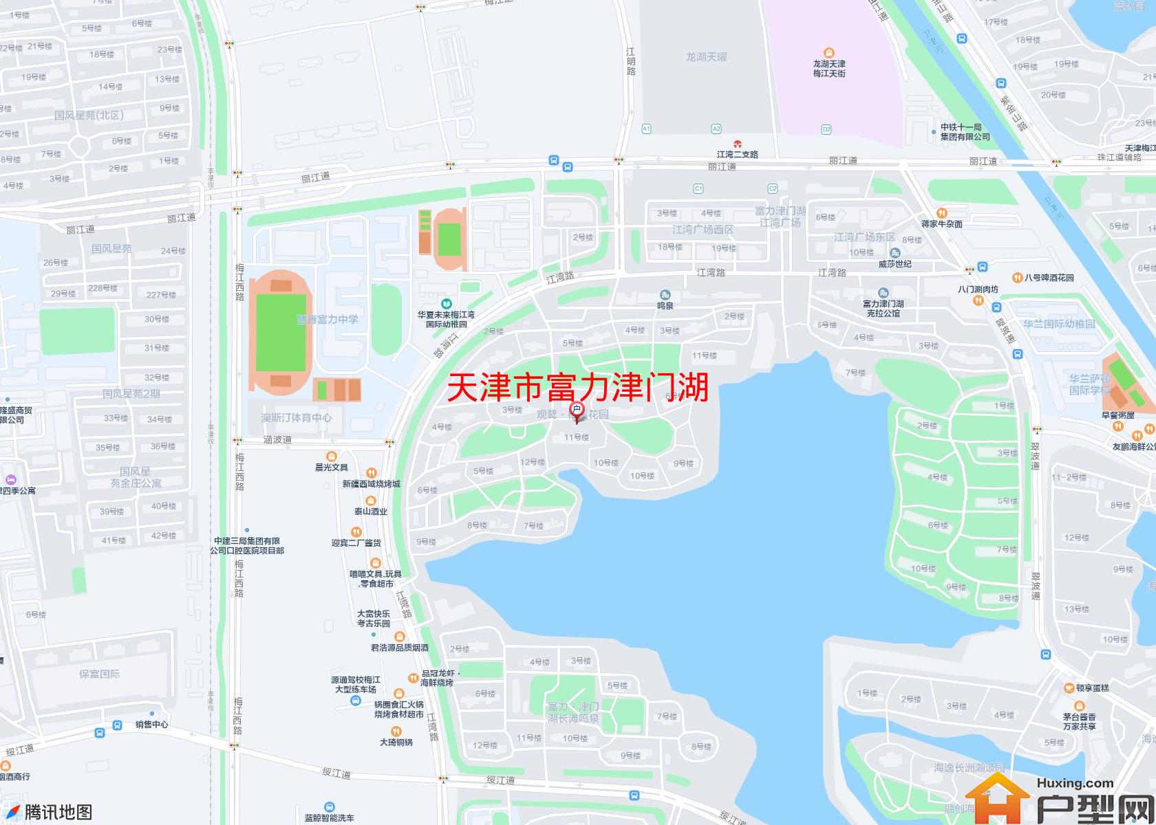 富力津门湖小区 - 户型网