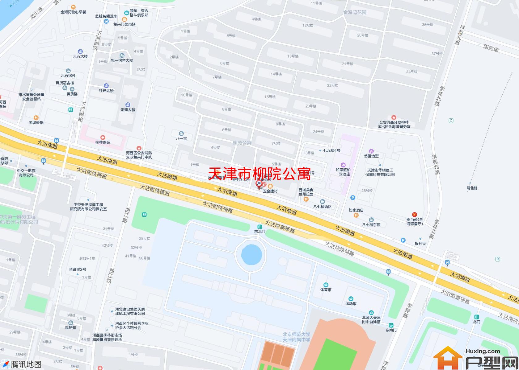 柳院公寓小区 - 户型网