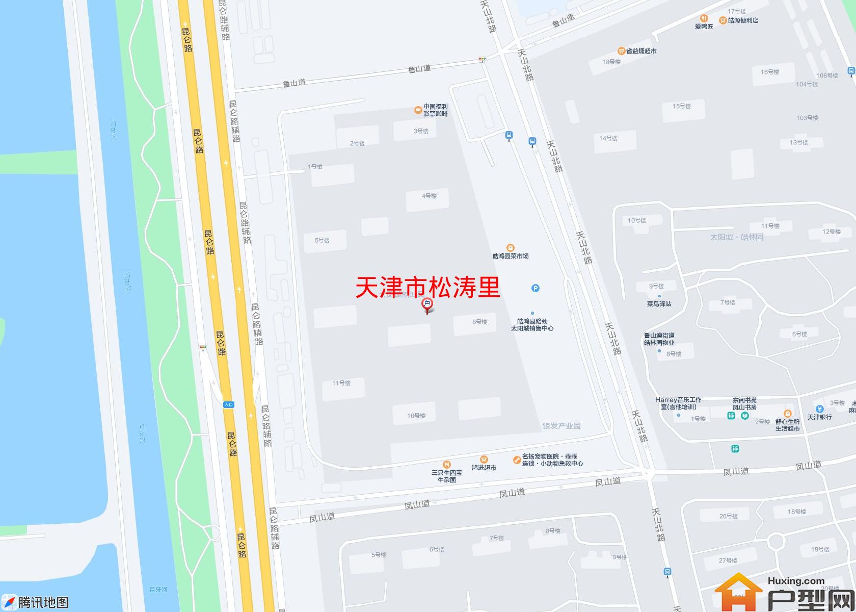 松涛里小区 - 户型网