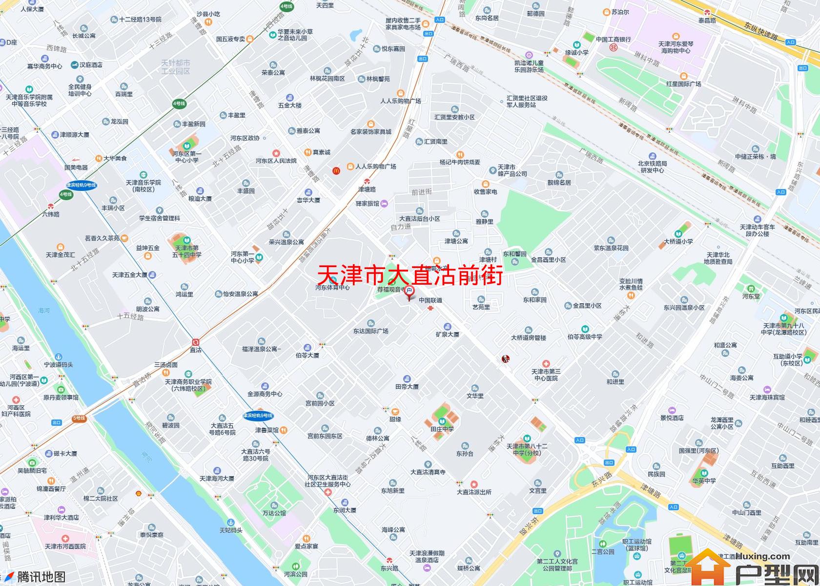 大直沽前街小区 - 户型网