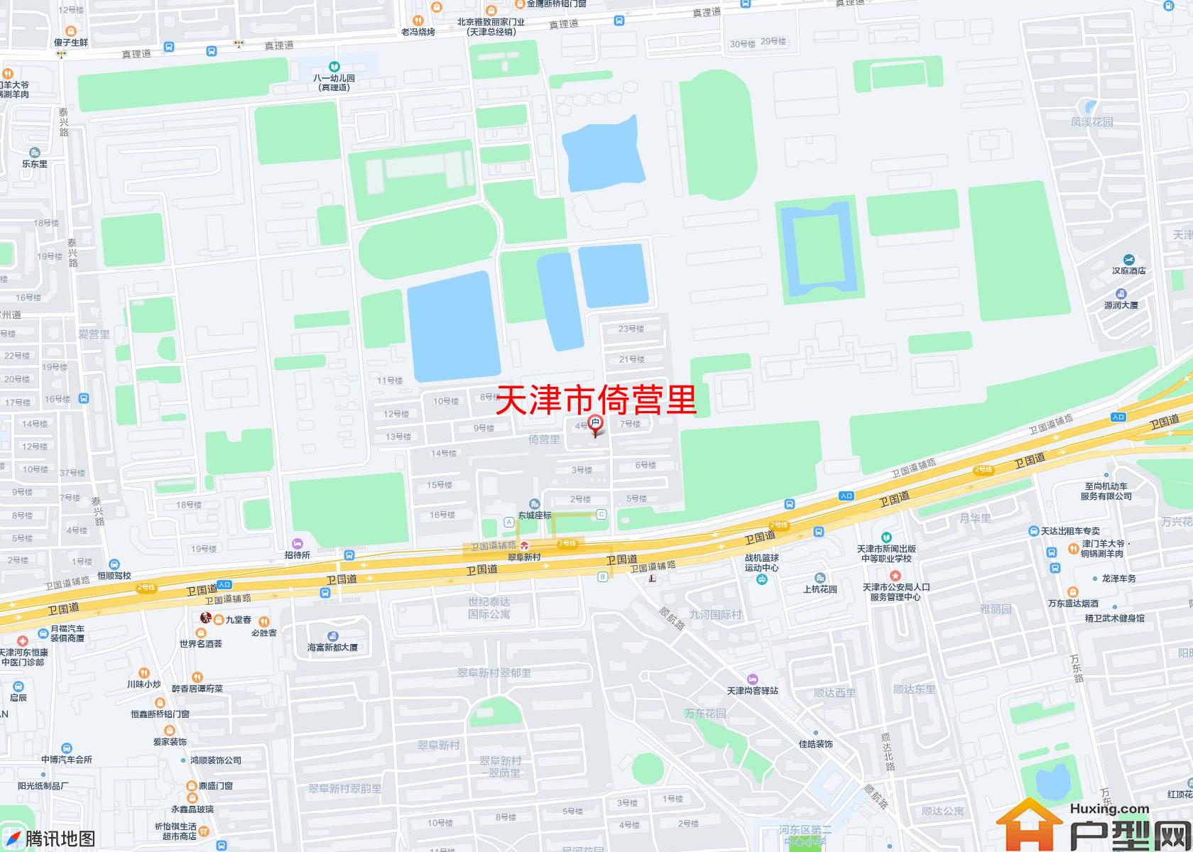倚营里小区 - 户型网