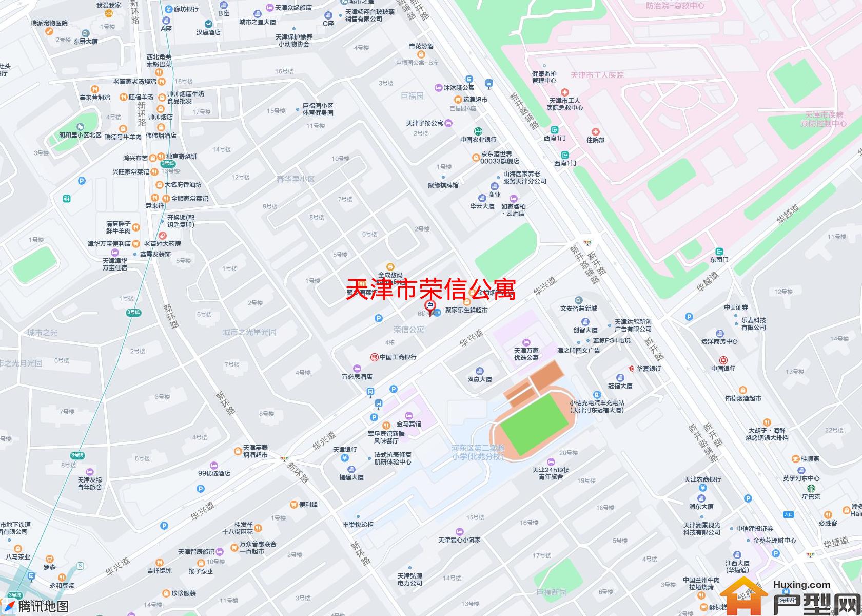 荣信公寓小区 - 户型网