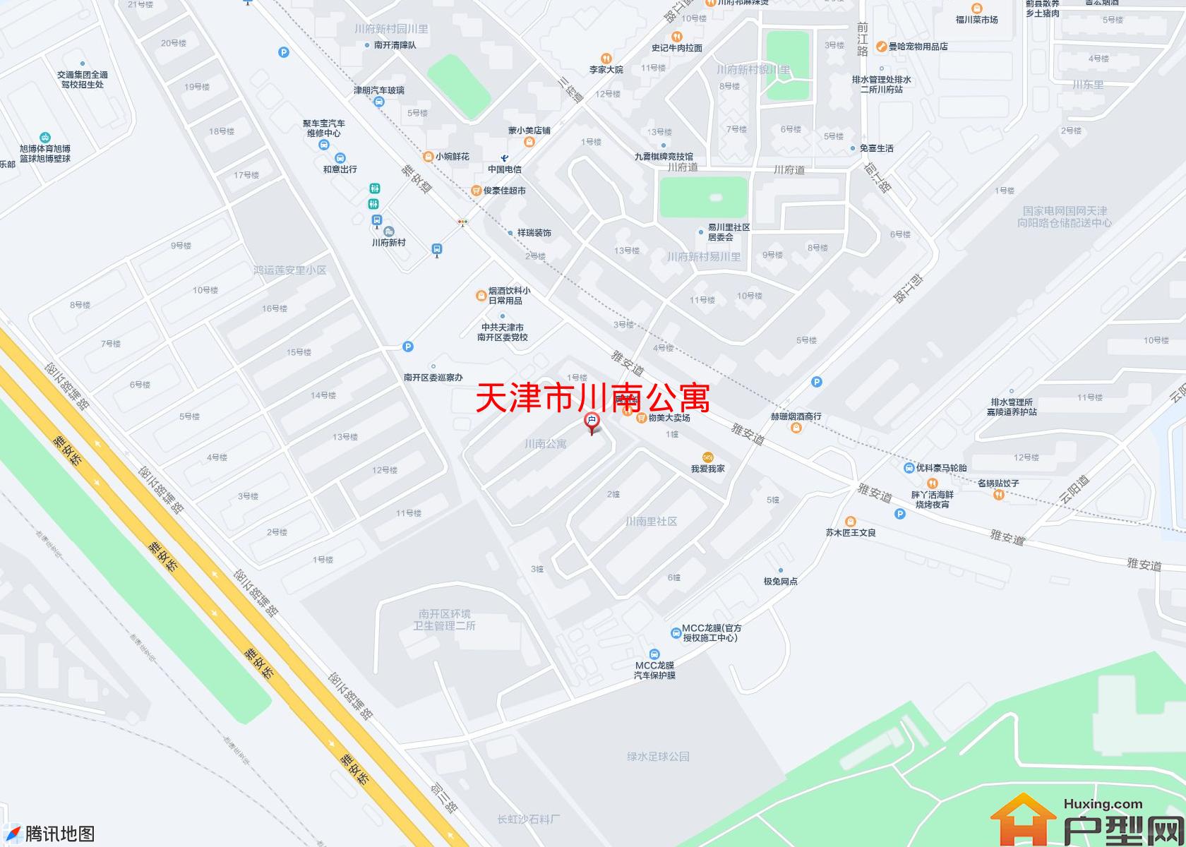 川南公寓小区 - 户型网