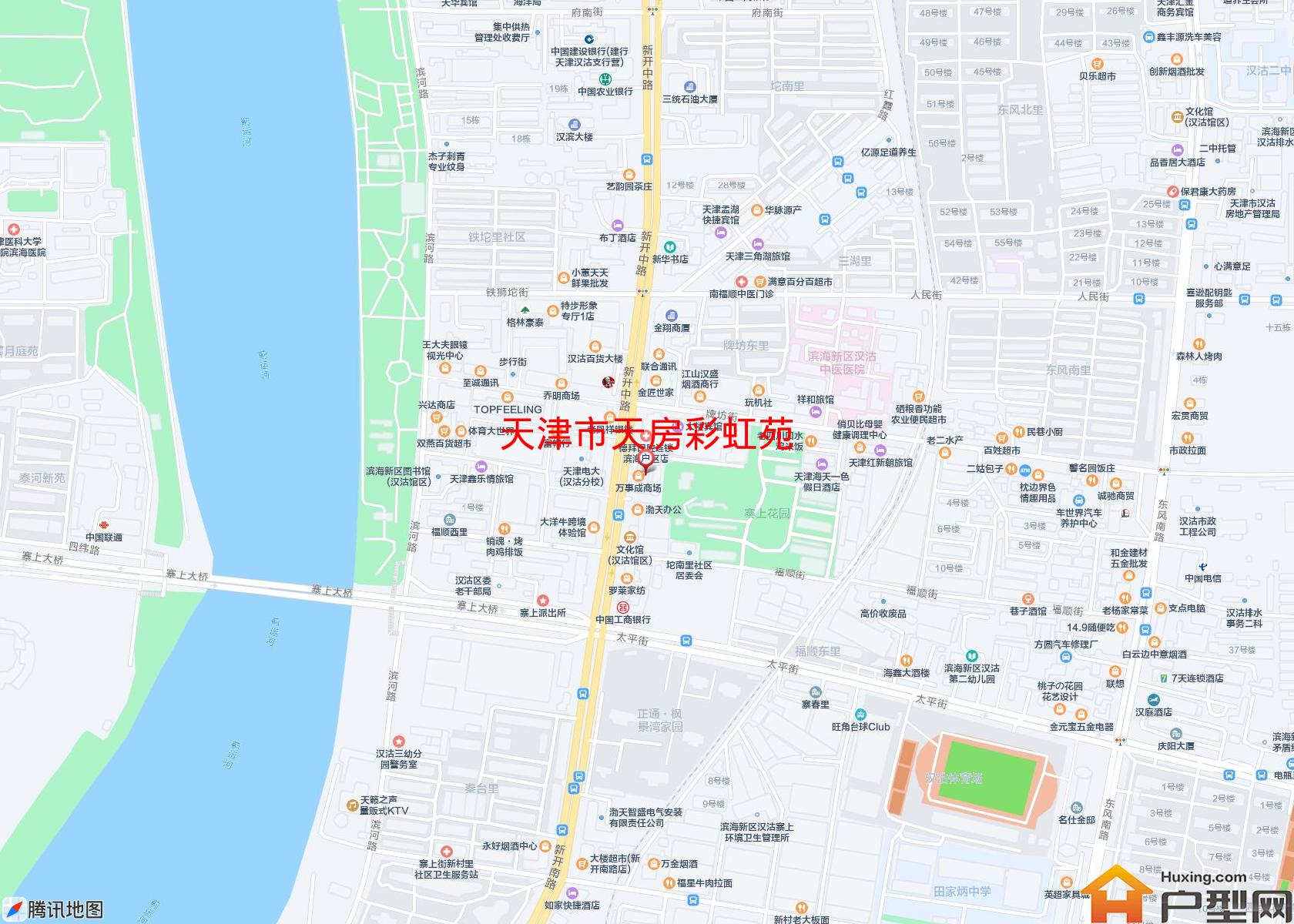 天房彩虹苑小区 - 户型网