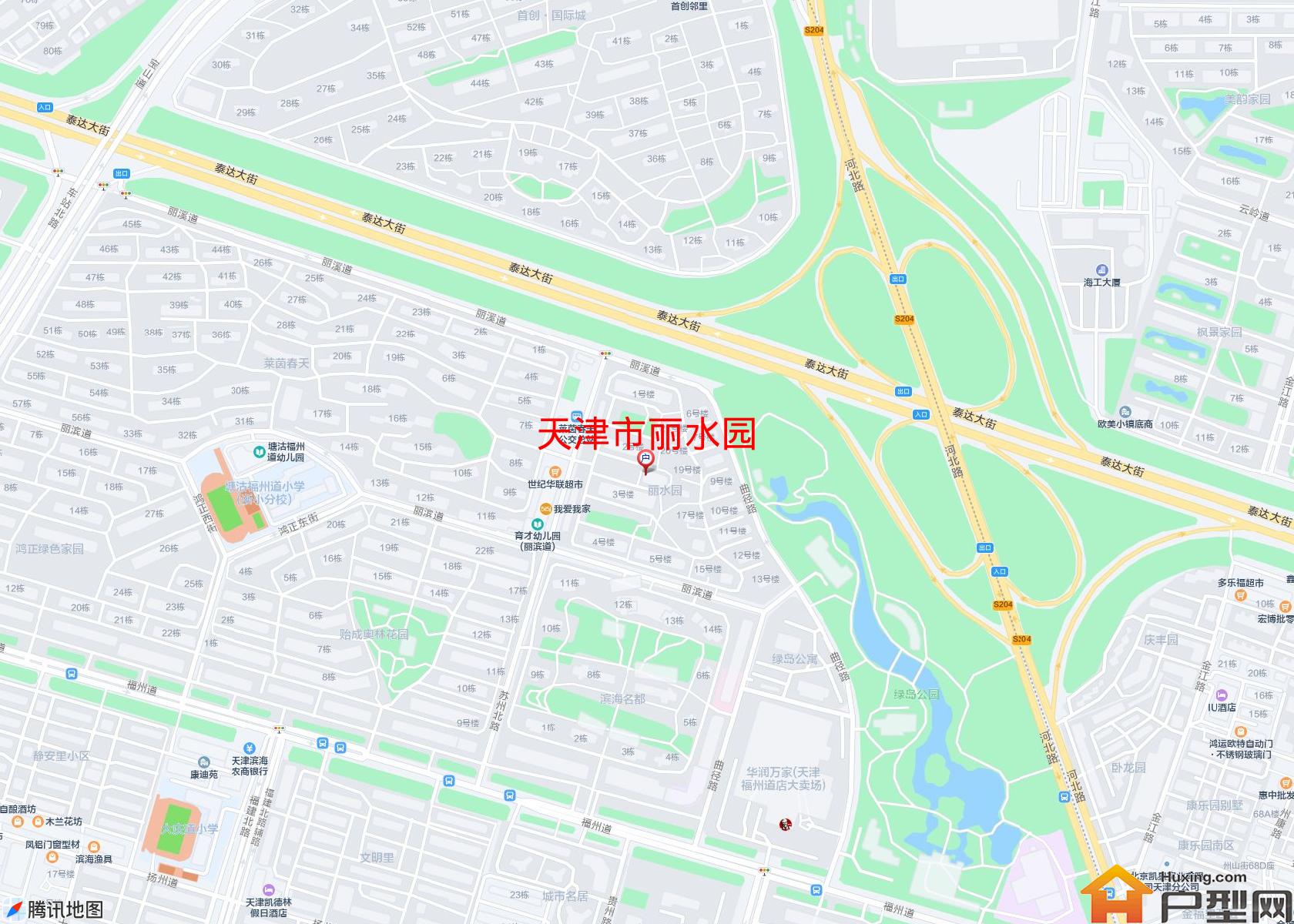 丽水园小区 - 户型网 丽水园小区 - 户型网