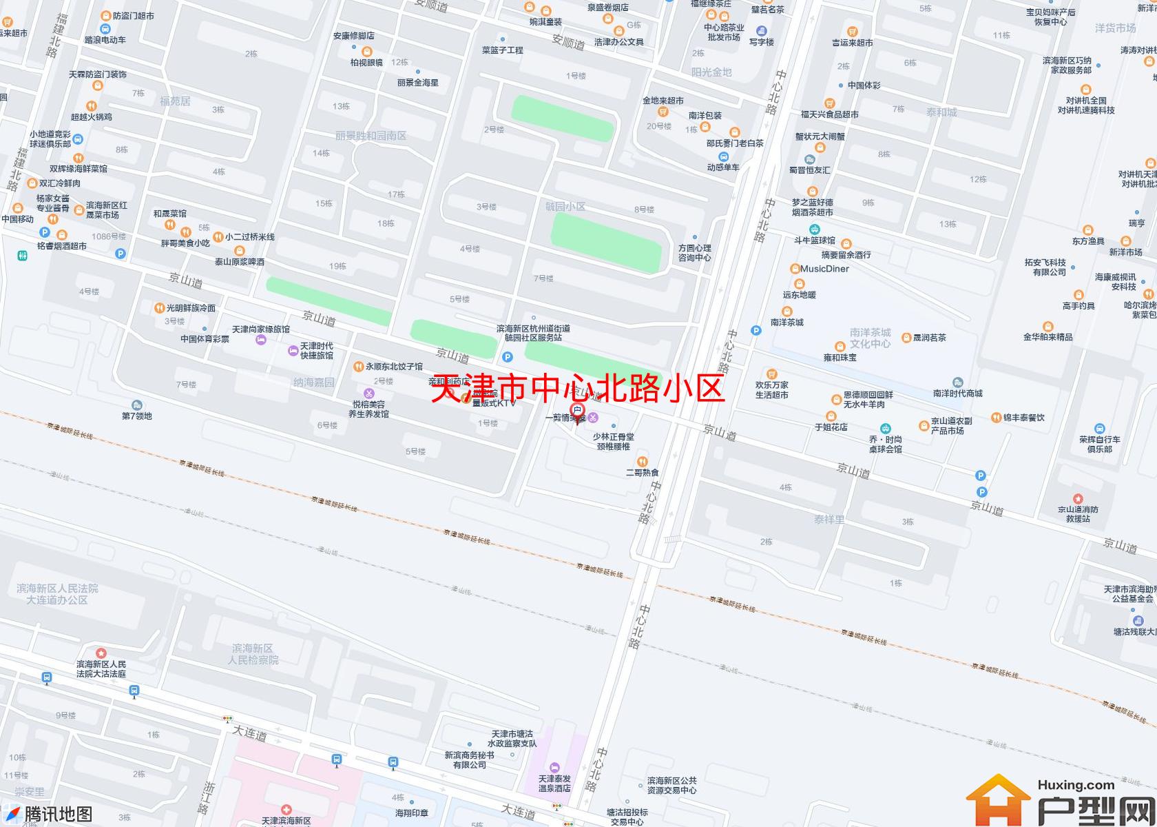 中心北路小区小区 - 户型网