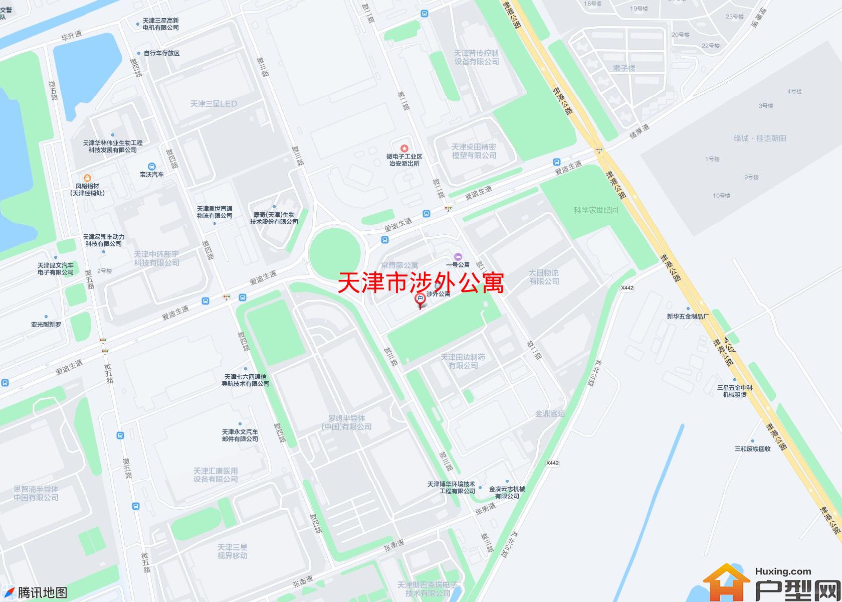 涉外公寓小区 - 户型网