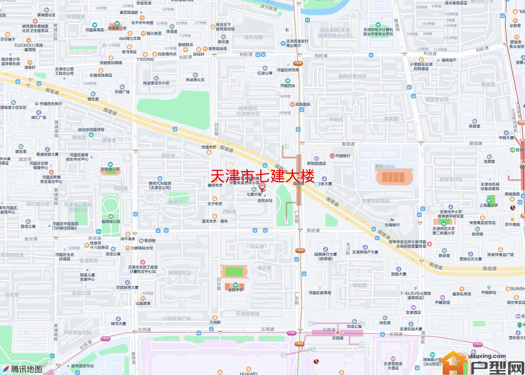 七建大楼小区 - 户型网
