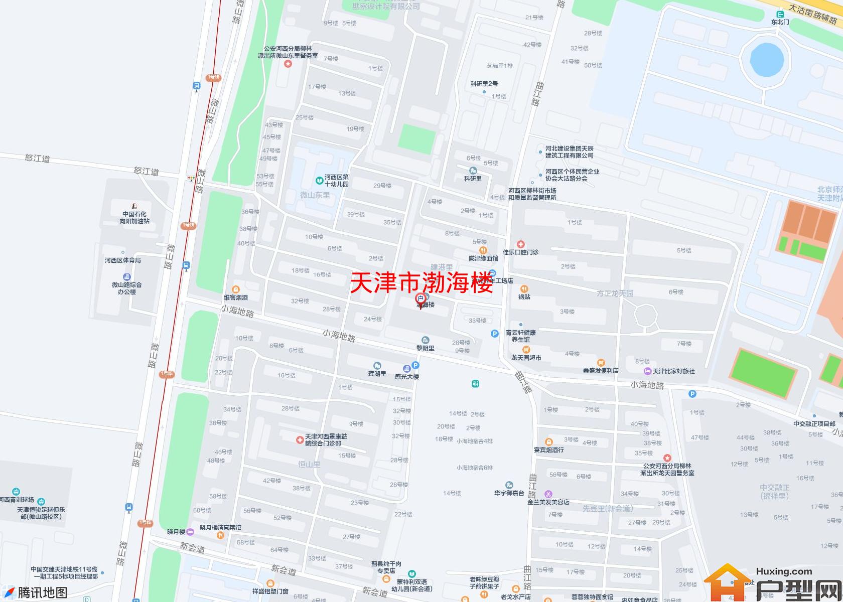 渤海楼小区 - 户型网