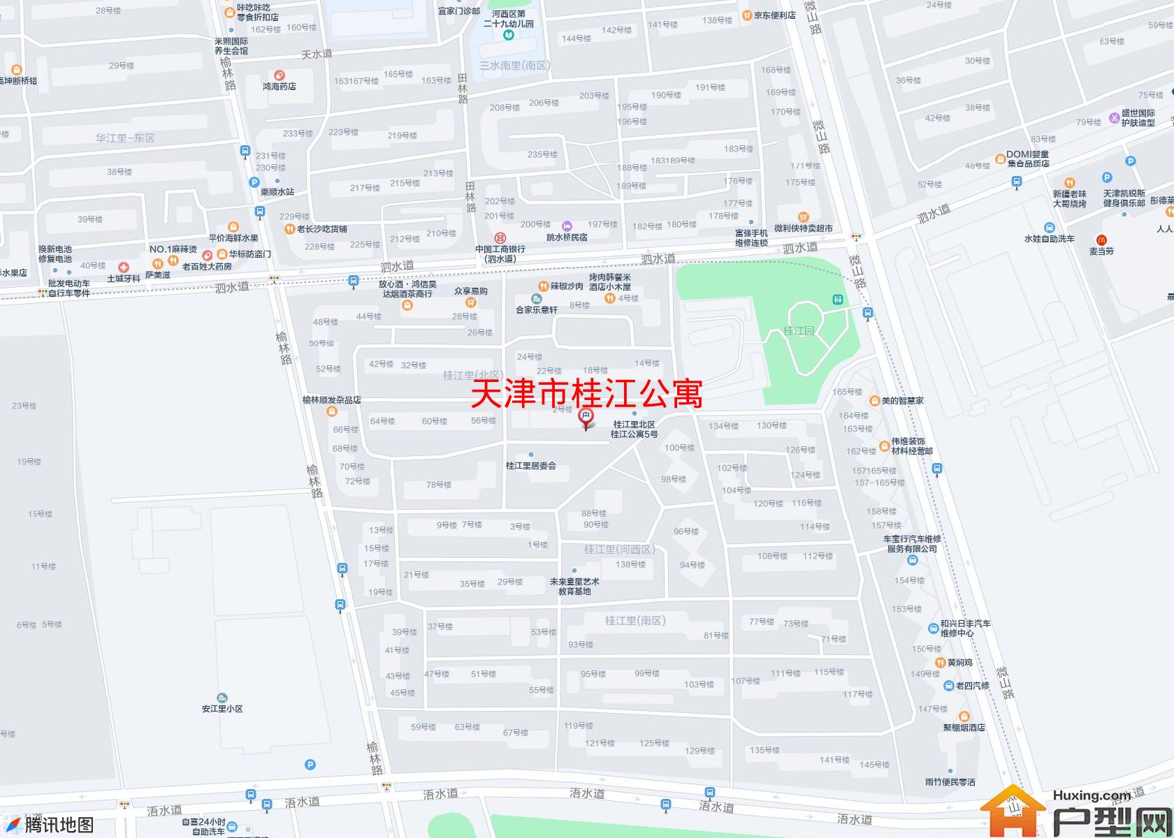 桂江公寓小区 - 户型网