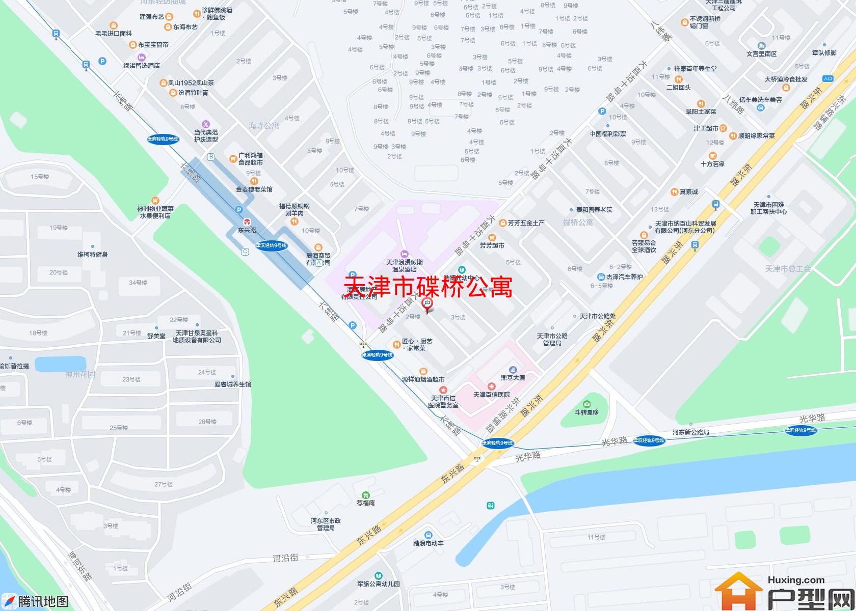 碟桥公寓小区 - 户型网