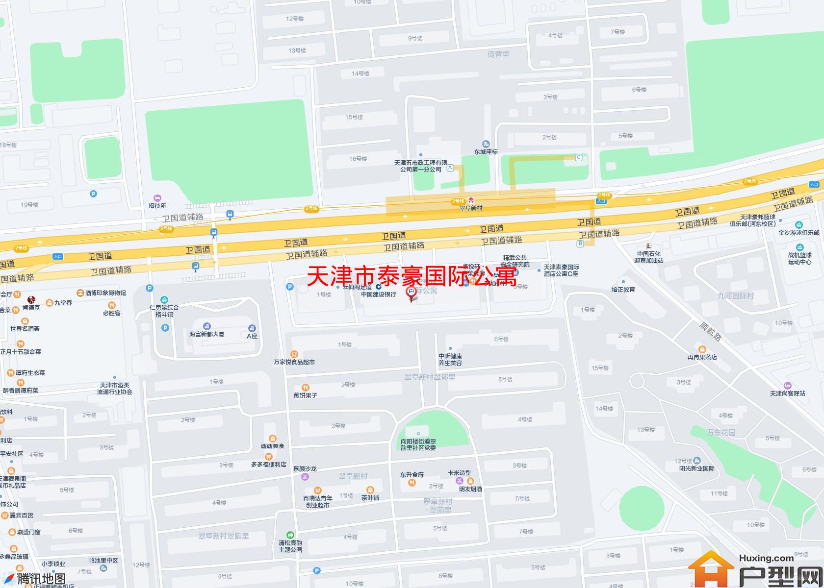 泰豪国际公寓小区 - 户型网
