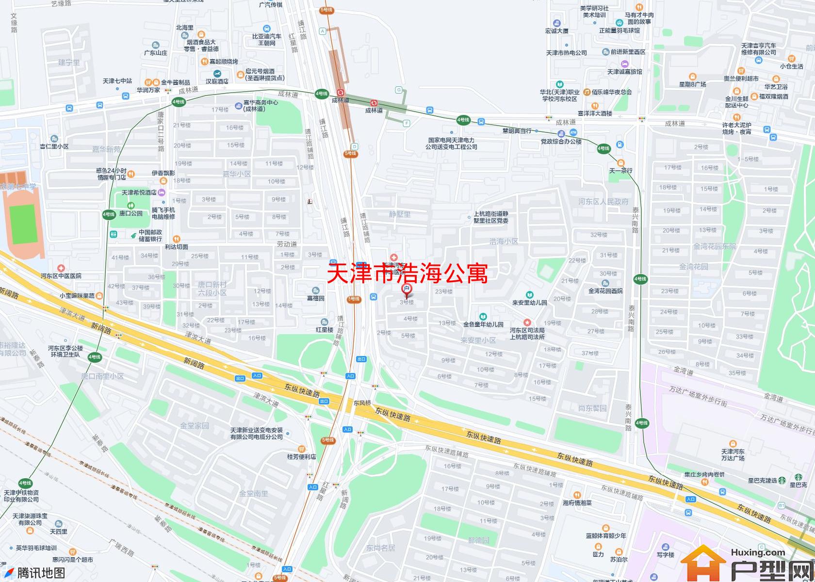 浩海公寓小区 - 户型网