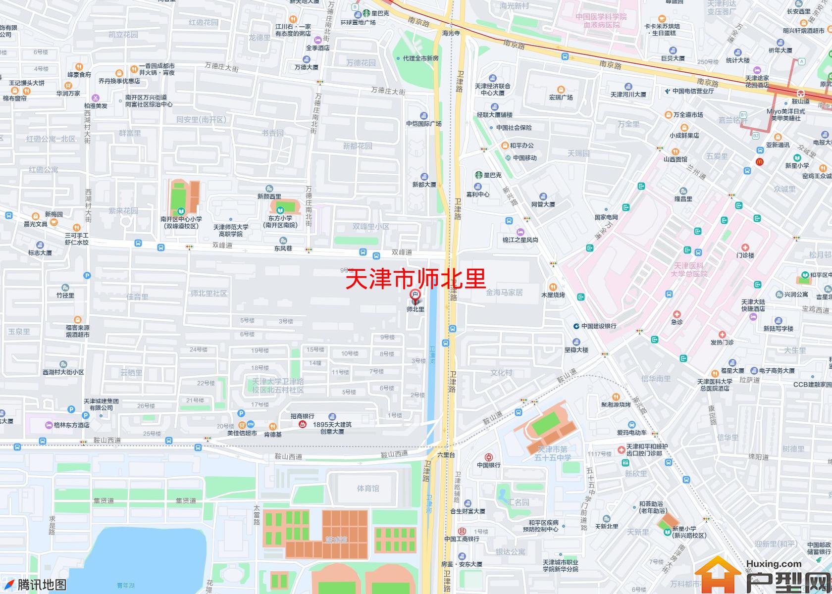 师北里小区 - 户型网 师北里小区 - 户型网