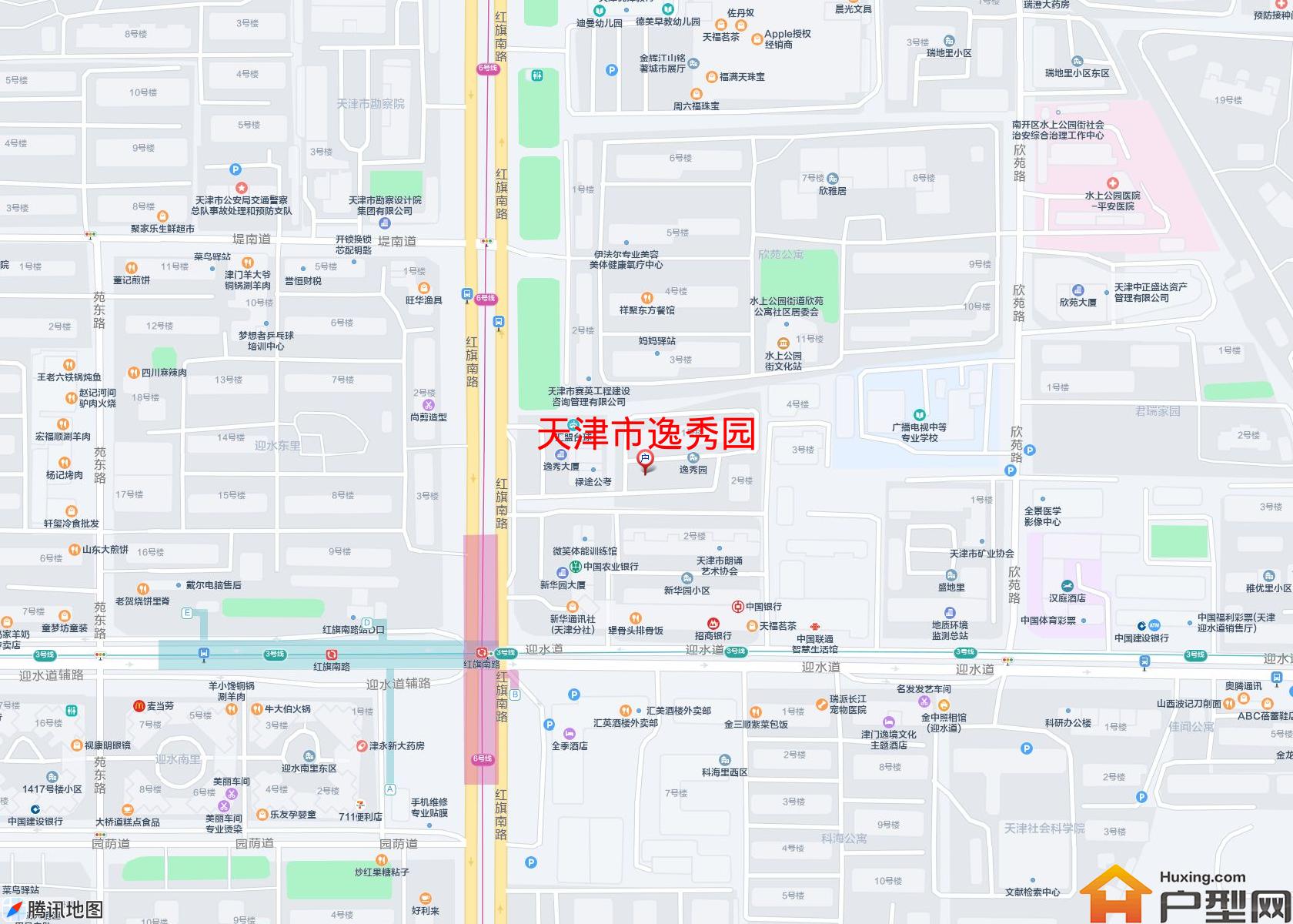 逸秀园小区 - 户型网 逸秀园小区 - 户型网