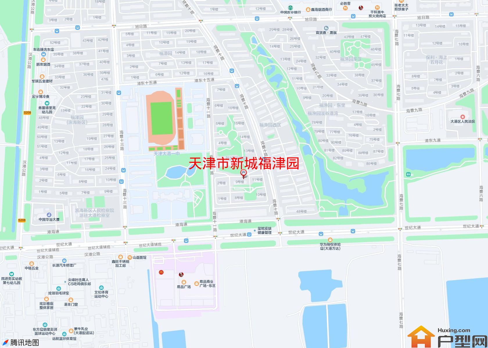 新城福津园小区 - 户型网 新城福津园小区 - 户型网