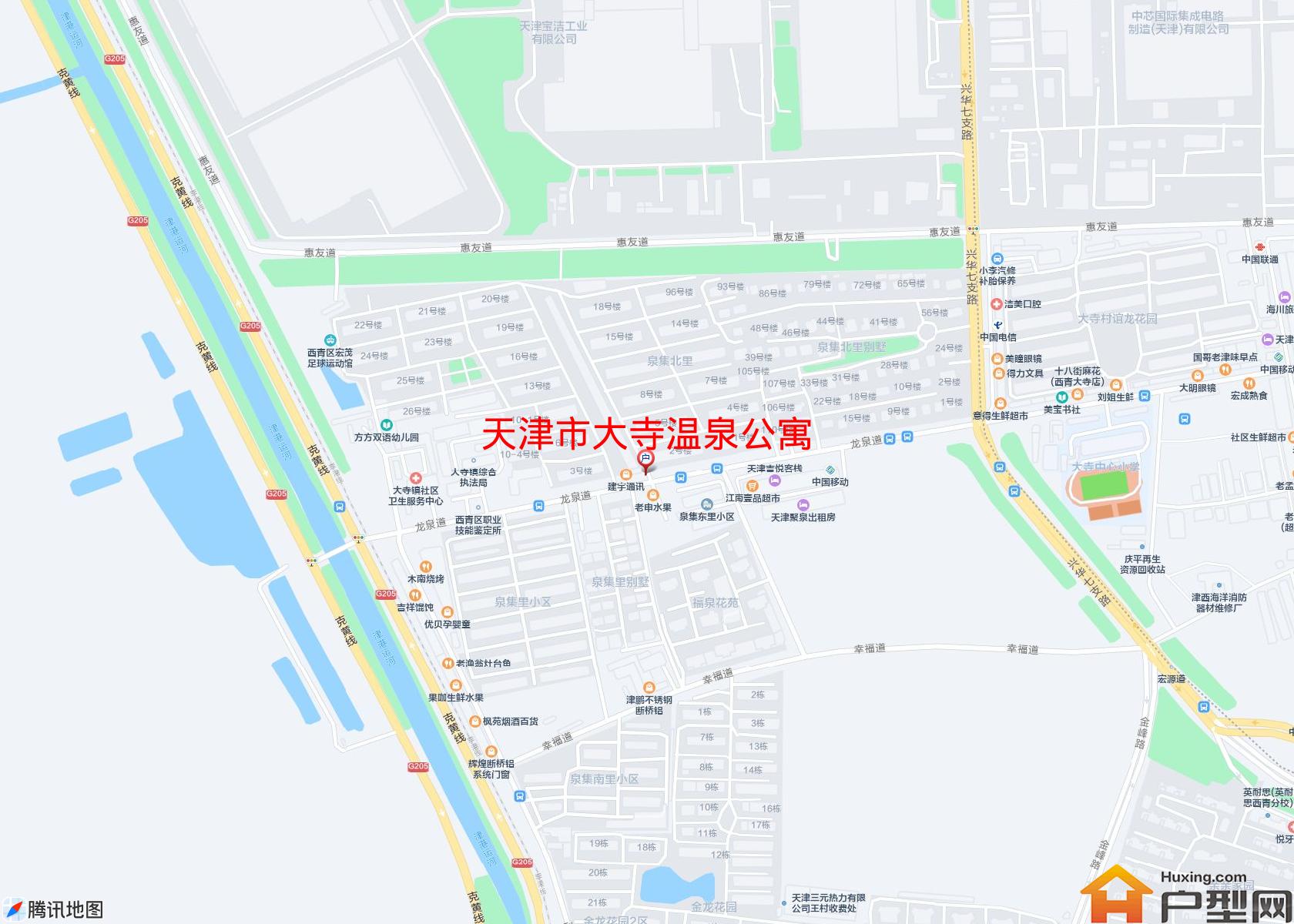 大寺温泉公寓小区 - 户型网