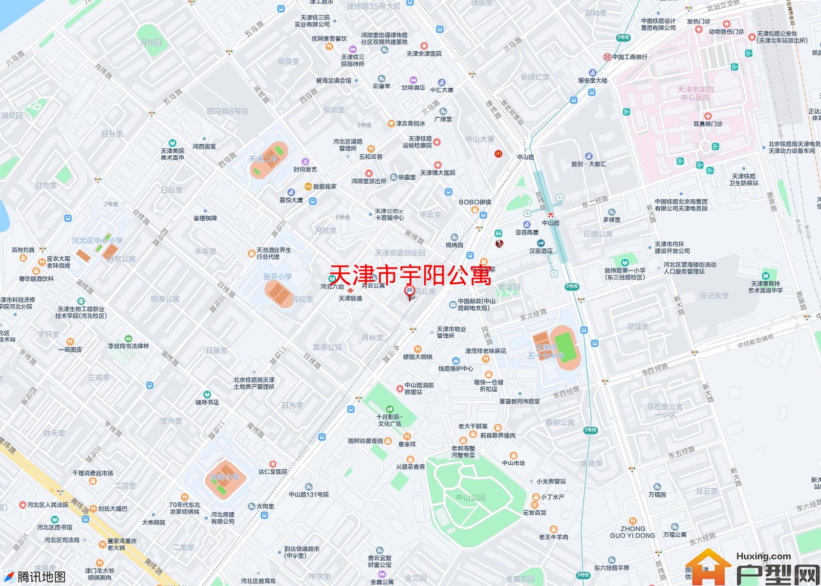 宇阳公寓小区 - 户型网