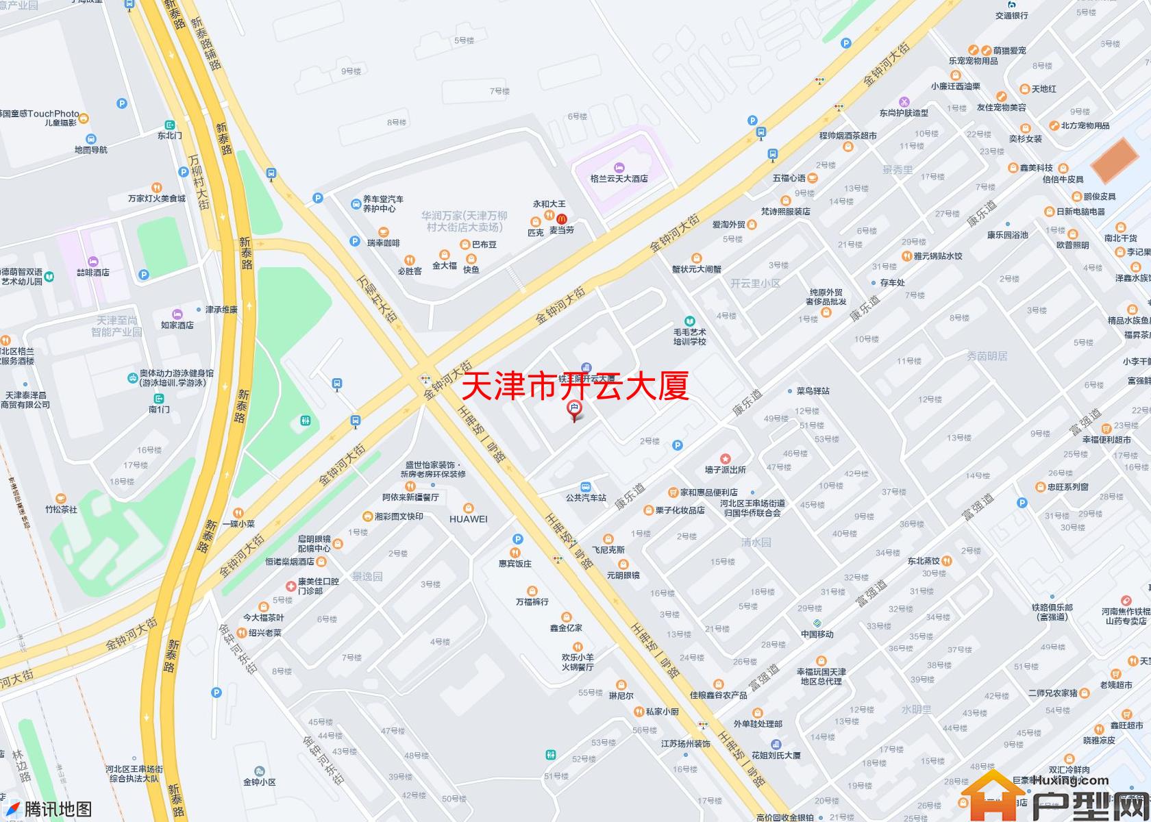 开云大厦小区 - 户型网