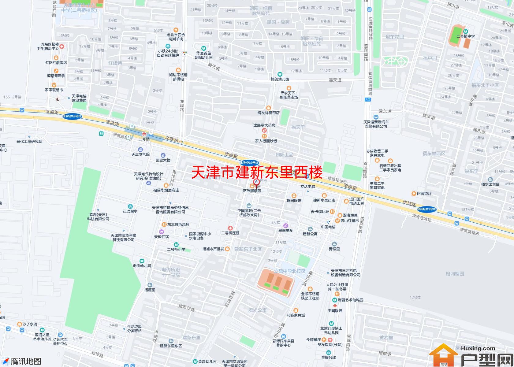 建新东里西楼小区 - 户型网