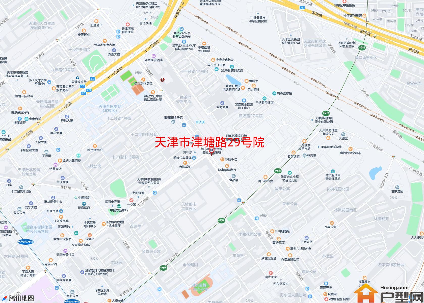 津塘路29号院小区 - 户型网