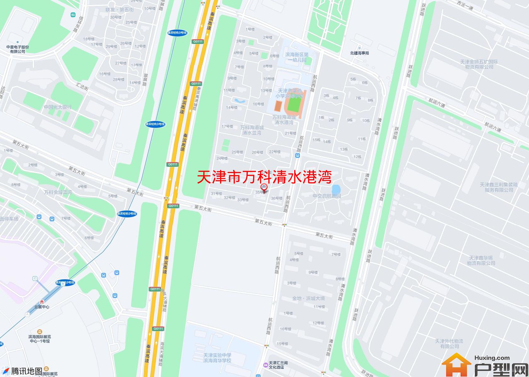 万科清水港湾小区 - 户型网