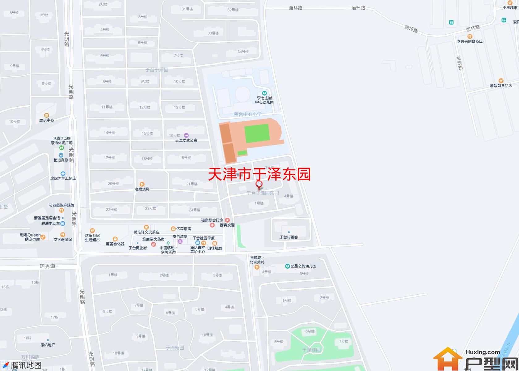 于泽东园小区 - 户型网