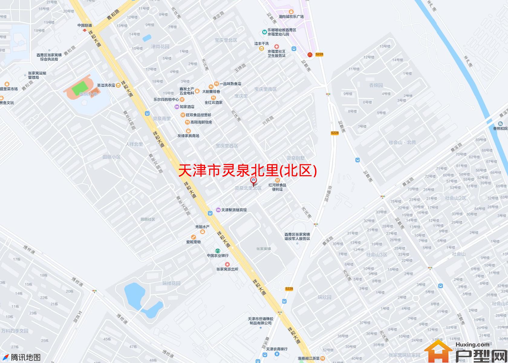 灵泉北里(北区)小区 - 户型网