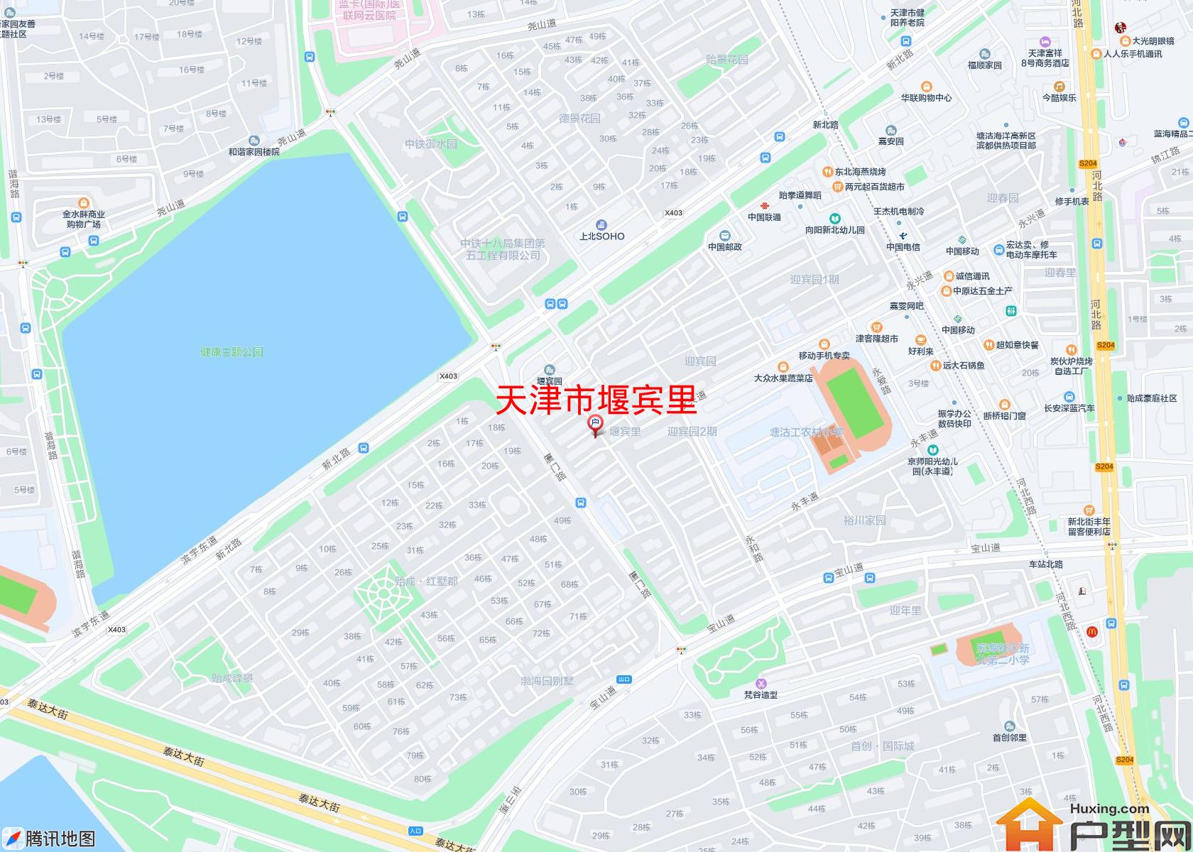 堰宾里小区 - 户型网