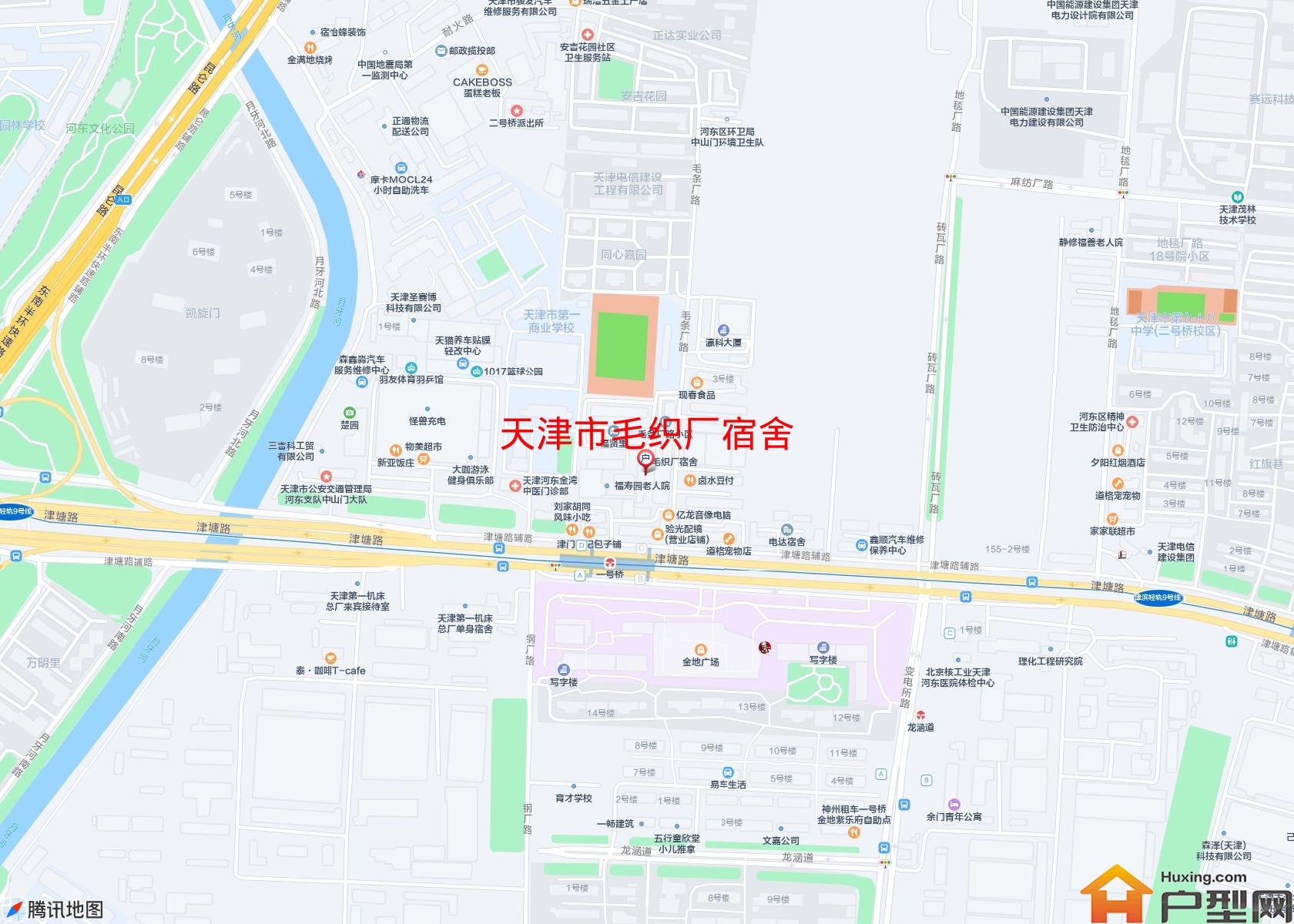 毛织厂宿舍小区 - 户型网