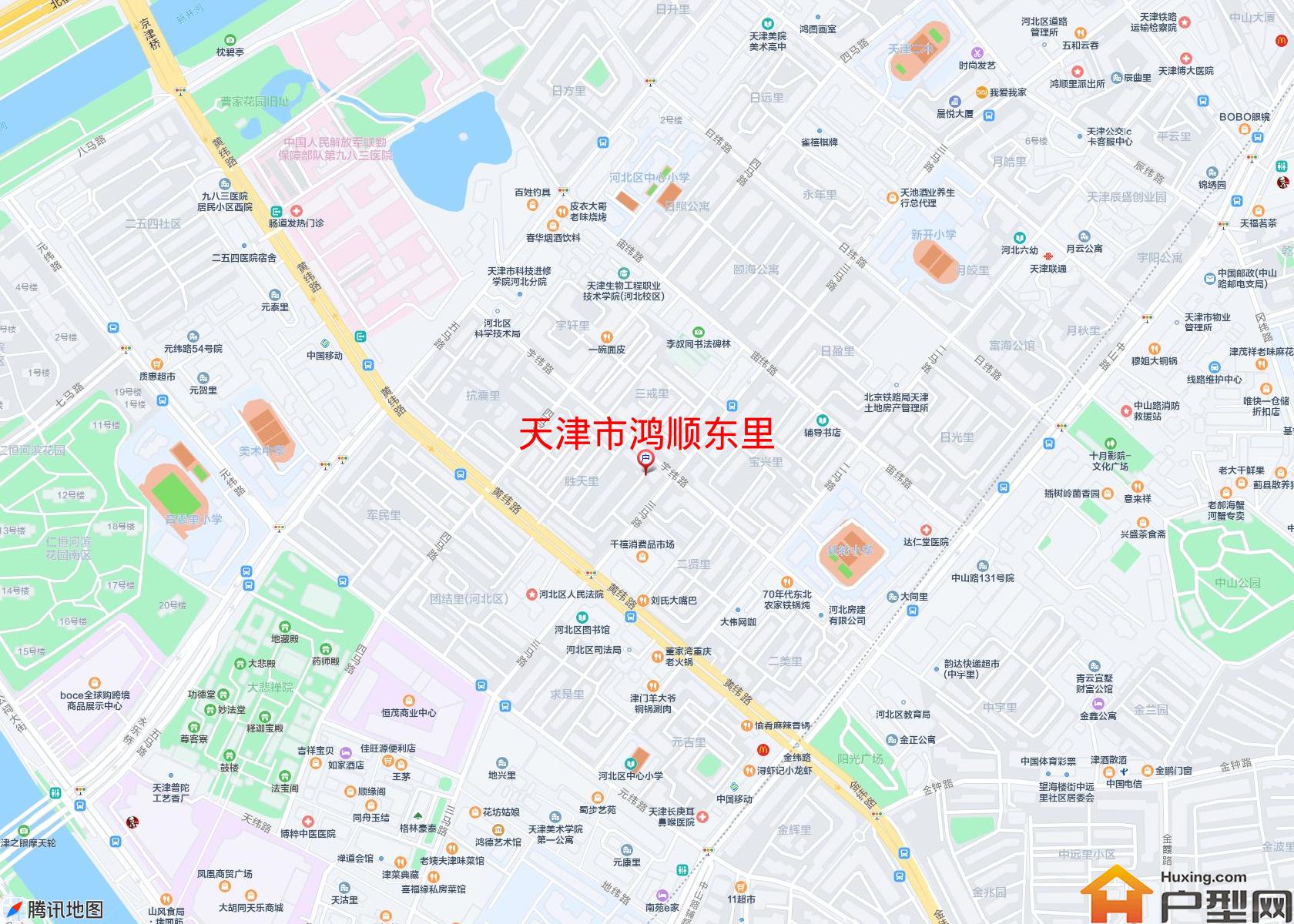 鸿顺东里小区 - 户型网