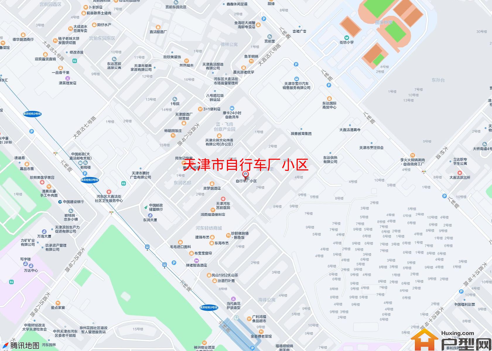 自行车厂小区小区 - 户型网