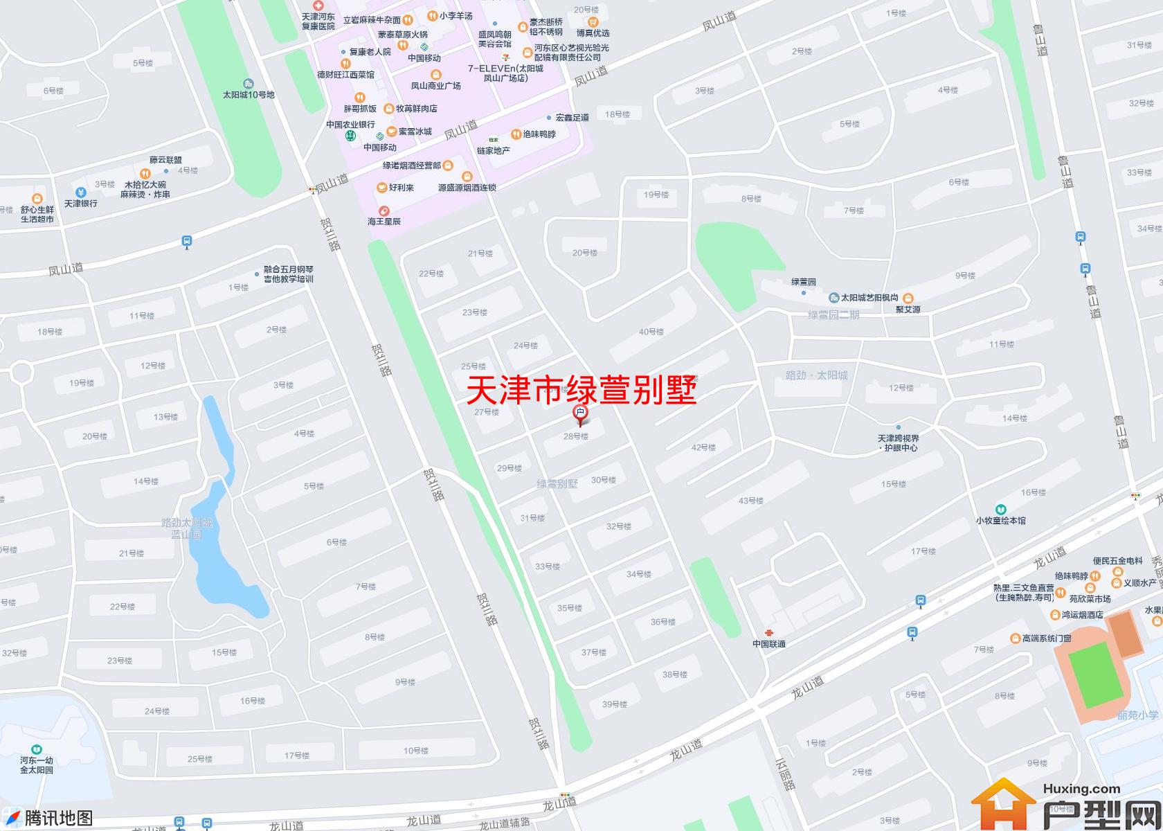 绿萱别墅小区 - 户型网