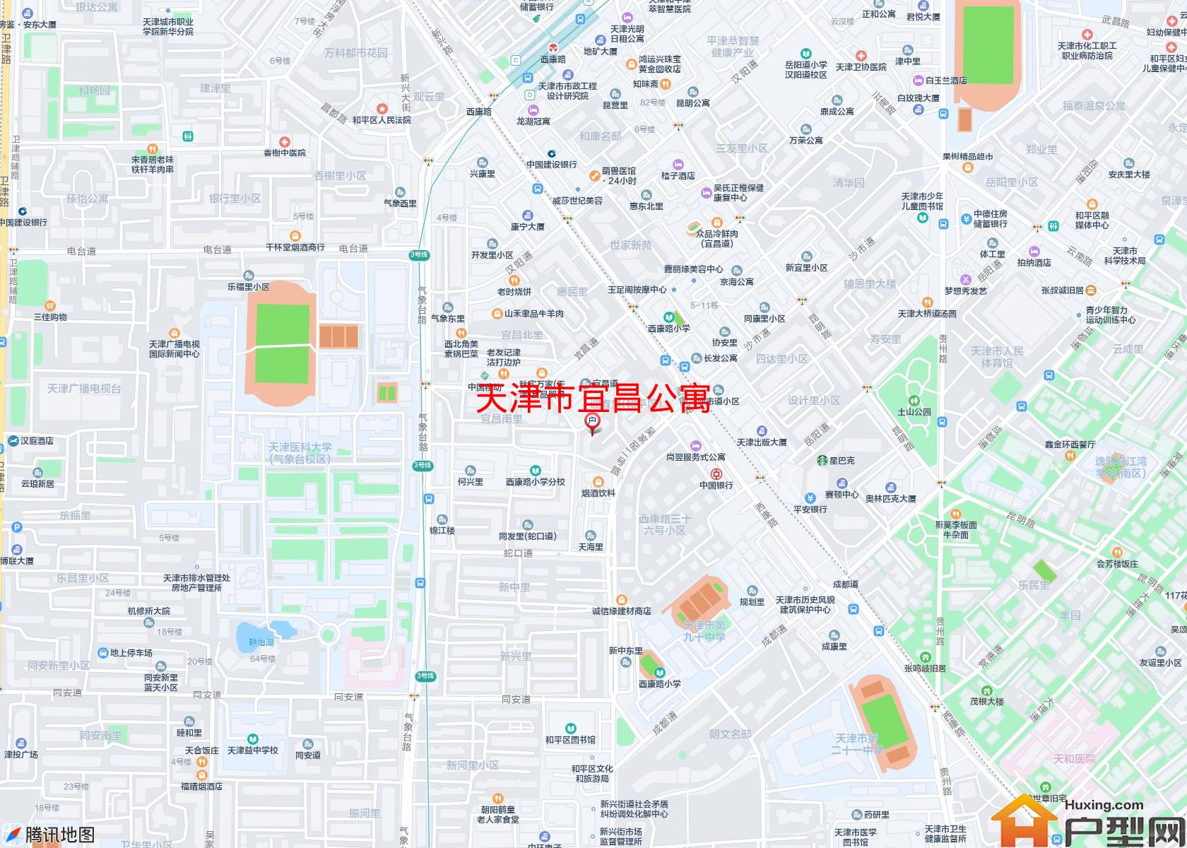 宜昌公寓小区 - 户型网