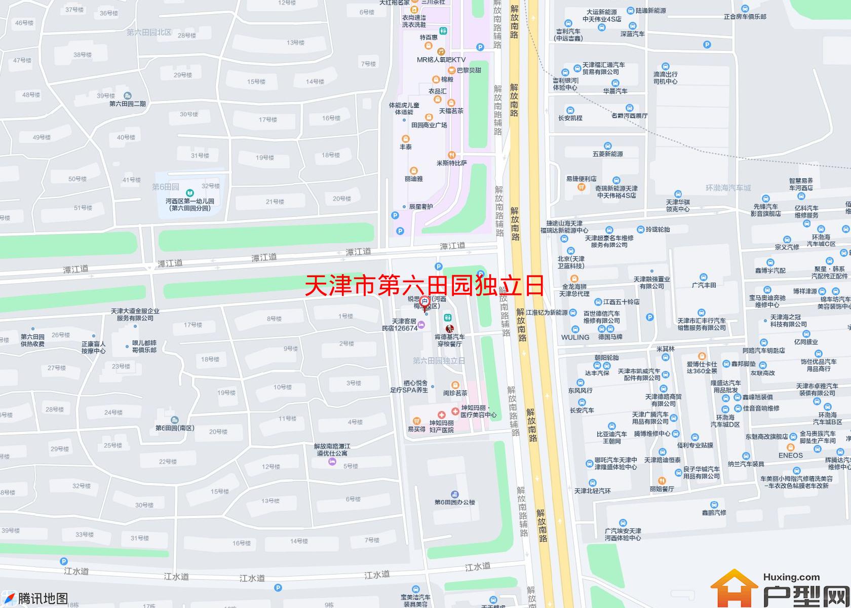 第六田园独立日小区 - 户型网