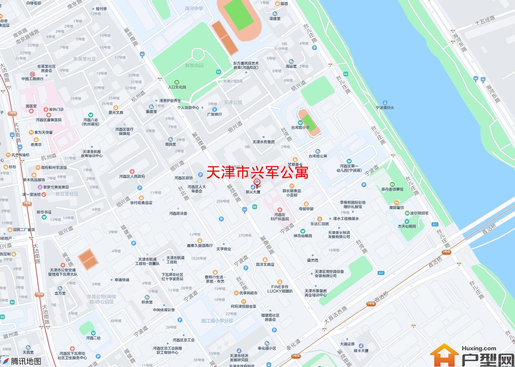 兴军公寓小区 - 户型网