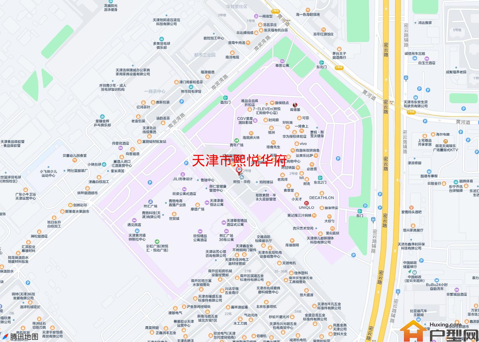 熙悦华府小区 - 户型网