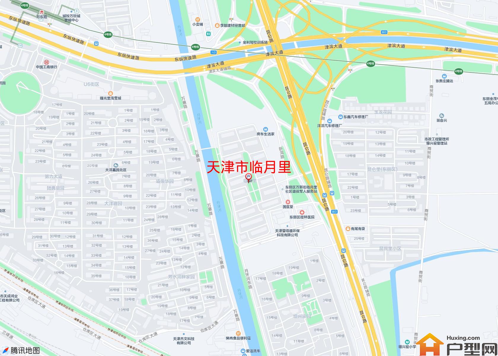 临月里小区 - 户型网